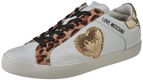 Love Moschino Damen Ja15402g1fiaf Sneaker, Mehrfarbig, 39 EU von Love Moschino