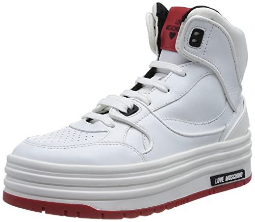 Love Moschino Damen Ja15416g1gian10a41 W.Sneakers, Weiß, 41 EU Love Moschino Damen Ja15416g1gian10a41 W.Sneakers, Weiß, 41 EU von Love Moschino