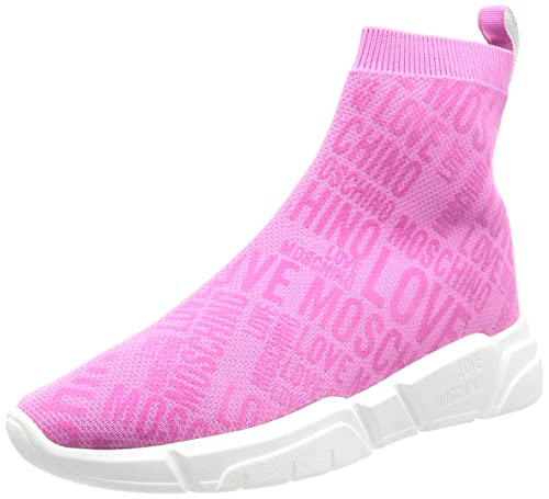 Love Moschino Damen Ja15523g1gizg60435 W.Sneakers, Fuchsia, 35 EU von Love Moschino