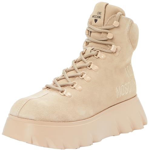 Love Moschino Damen Stiefel, Sand, 35 EU von Love Moschino