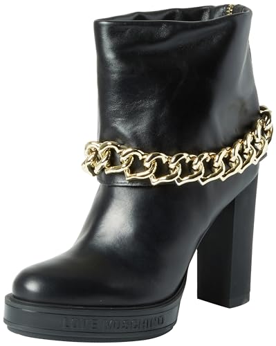 Love Moschino Damen Stiefel, Schwarz, 40 EU Love Moschino Damen Stiefel, Schwarz, 40 EU von Love Moschino