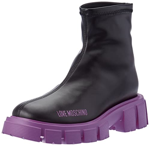 Love Moschino Damen Ja24535g0fiey00c39 Stiefelette, Schwarz, 39 EU von Love Moschino