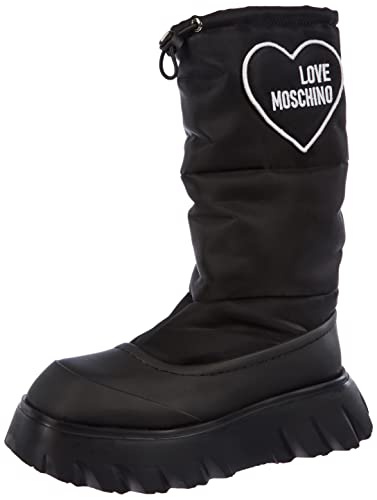 Love Moschino Damen Ja24566g0fjha0035 Stiefelette, Schwarz, 35 EU von Love Moschino