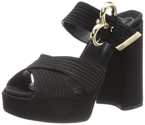 Love Moschino Damen Ja2809cg1gjl00037 Mule, Schwarz, 37 EU von Love Moschino