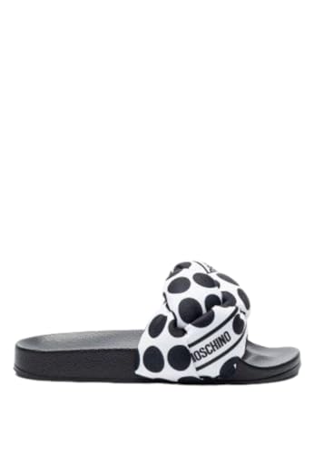 Love Moschino Damen Ja28272g0iiw010a Sabotd.POOL25 Foulard weiß/schwarz, Mehrfarbig, 40 EU Love Moschino Damen Ja28272g0iiw010a Sabotd.POOL25 Foulard weiß/schwarz, Mehrfarbig, 40 EU von Love Moschino