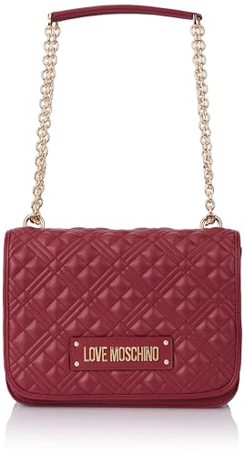 Love Moschino Damen Jc4000pp1lla0552 Schultertasche, Bordeaux von Love Moschino