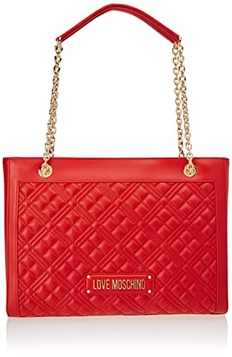 Love Moschino Damen Jc4006pp0gla0500 Schultertasche, rot von Love Moschino