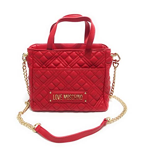Love Moschino Damen Jc4020pp1gla0500 Handtasche, rot von Love Moschino