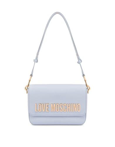 Love Moschino Damen Jc4023pp1mkd0712 Schultertasche, Himmelblau von Love Moschino