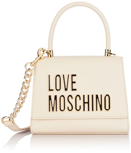 Love Moschino Damen Jc4024pp1lkd0110 Handtasche, Elfenbein von Love Moschino