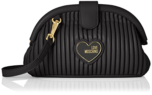 Love Moschino Damen Jc4045pp1gla1000 Umhängetasche, Schwarz Love Moschino Damen Jc4045pp1gla1000 Umhängetasche, Schwarz von Love Moschino