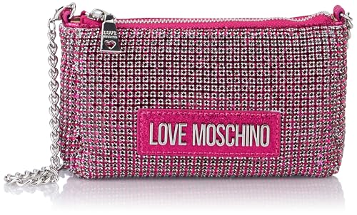 Love Moschino Damen Jc4046pp1llp162a Schultertasche, Rosa von Love Moschino