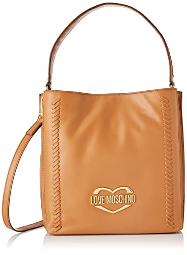 Love Moschino Damen Jc4052pp1gld120a Shopper, Camel von Love Moschino