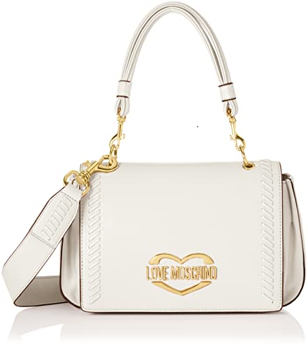 Love Moschino Damen Jc4055pp1gld110a Handtasche, Weiß von Love Moschino