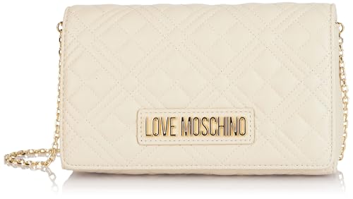 Love Moschino Damen Jc4079pp1lla0110 Schultertasche, Elfenbein von Love Moschino