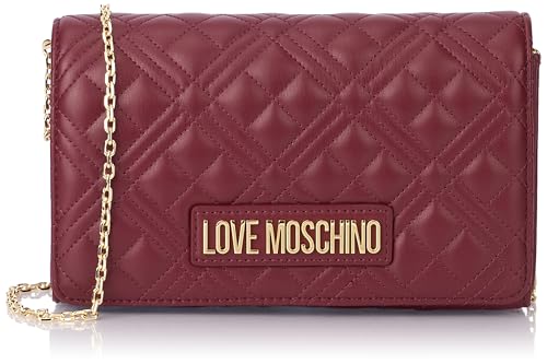 Love Moschino Damen Jc4079pp1lla0552 Schultertasche, Bordeaux von Love Moschino