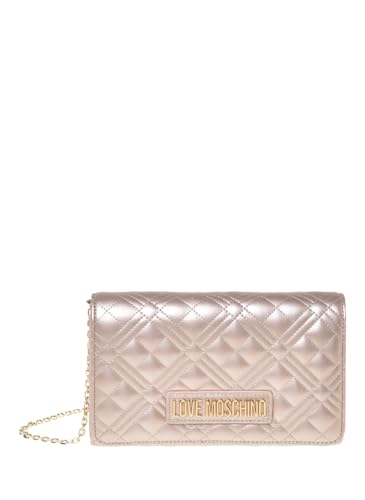 Borsa donna Love Moschino a spalla/ tracolla ecopelle trapuntata metallic gold BS25MO07 JC4079 Piccola von Love Moschino
