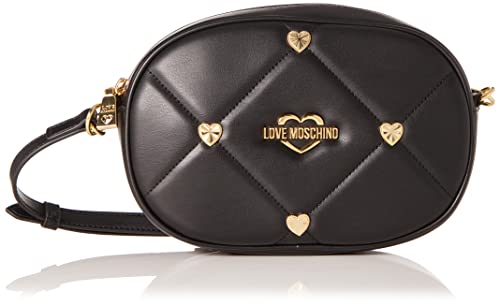 Love Moschino Damen Jc4085pp1glz000 Umhängetasche, Schwarz von Love Moschino