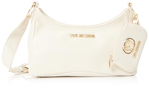 Love Moschino Damen Schultertasche, Avorio von Love Moschino