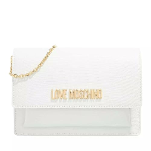 Love Moschino Damen Jc4095pp0gkp0100 Schultertasche, Weiß von Love Moschino