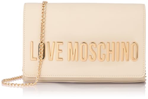 Love Moschino Damen Jc4103pp1lkd0110 Schultertasche, Elfenbein von Love Moschino