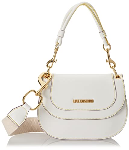 Love Moschino Damen Jc4112pp1glr0100 Umhängetasche, Weiß von Love Moschino