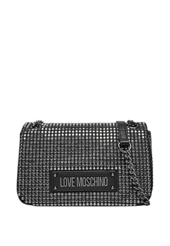 Love Moschino Damen Jc4136pp1mll100a Schultertasche, Schwarz Love Moschino Damen Jc4136pp1mll100a Schultertasche, Schwarz von Love Moschino