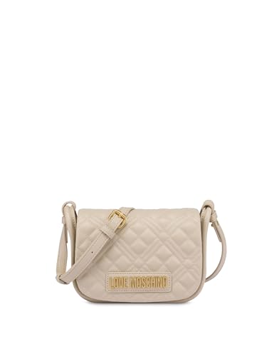 Love Moschino Damen Jc4139pp1mla0110 Schultertasche, Elfenbein von Love Moschino