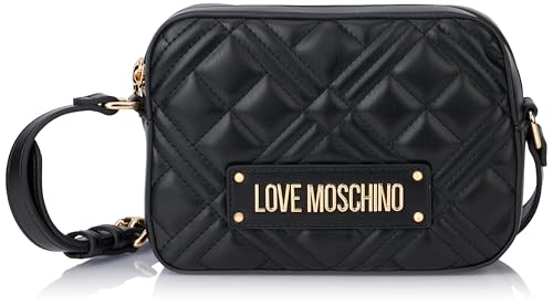 Love Moschino Damen Jc4150pp1lla0000 Schultertasche, Schwarz von Love Moschino