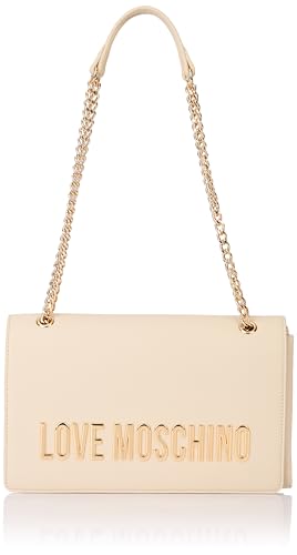 Love Moschino Damen Jc4192pp1lkd0110 Schultertasche, Elfenbein von Love Moschino