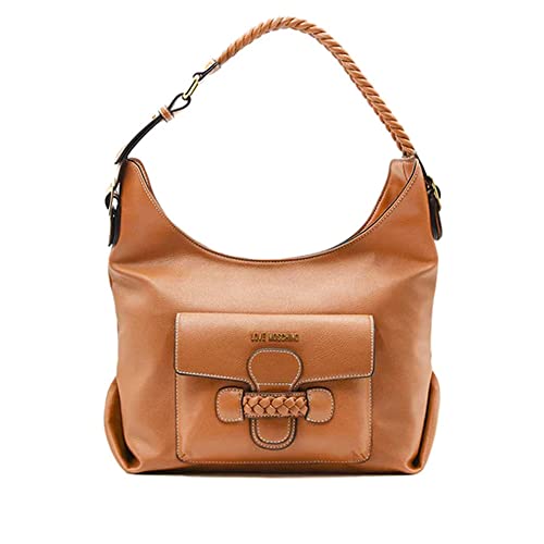 Love Moschino Damen Jc4222pp0gkj0201 Schultertasche, Camel von Love Moschino