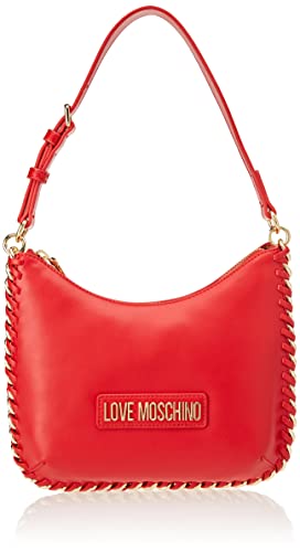 Love Moschino Damen Jc4243pp0gkq0500 Schultertasche, rot von Love Moschino