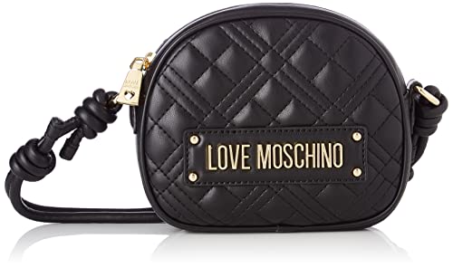 Love Moschino Damen Jc4251pp0gla000 Handtasche, Schwarz von Love Moschino