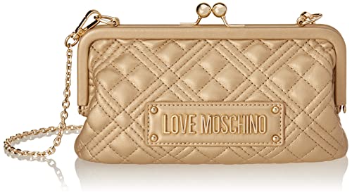 Love Moschino Damen Jc4252pp0gla0901 Schultertasche, Gold von Love Moschino