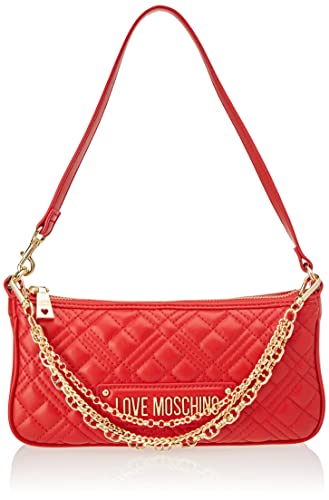 Love Moschino Damen Jc4258pp0gka0500 Schultertasche, rot von Love Moschino