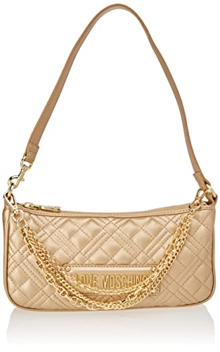 Love Moschino Damen Jc4258pp0gka0901 Schultertasche, Gold von Love Moschino