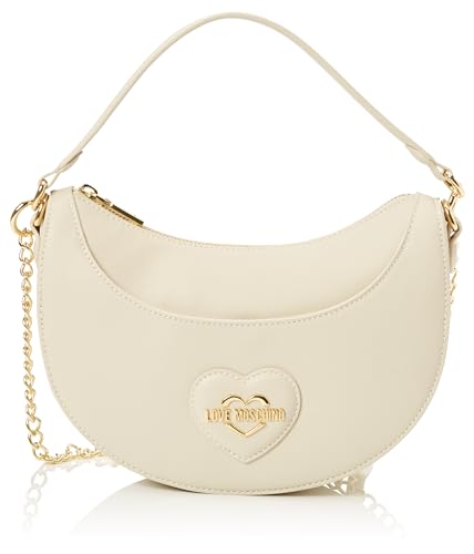 Love Moschino Damen Schultertasche, Elfenbein Schultertasche, Elfenbein von Love Moschino