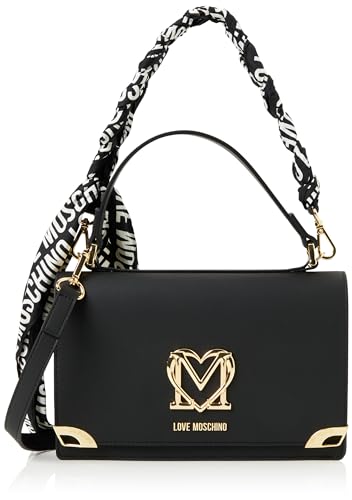 Love Moschino Damen Handtasche, Schwarz Handtasche, Schwarz von Love Moschino