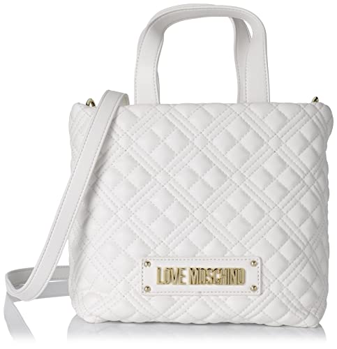 Love Moschino Damen Jc4312pp0fla0120 Handtasche, Weiß, Einheitsgröße von Love Moschino