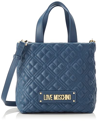 Love Moschino Damen Jc4312pp0fla0750 Handtasche, blau, Einheitsgröße von Love Moschino