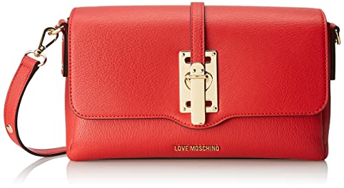 Love Moschino Damen Jc4313pp0gkw0500 Schultertasche, rot von Love Moschino