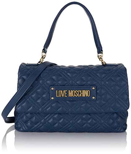 Love Moschino Damen Jc4314pp0fla0750 Handtasche, blau, Einheitsgröße von Love Moschino