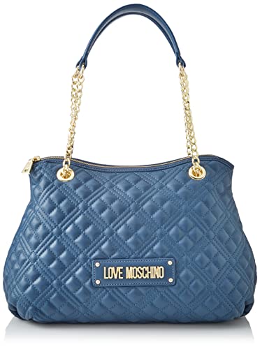 Love Moschino Damen Jc4320pp0fla0750 Umhängetasche, blau, Einheitsgröße von Love Moschino