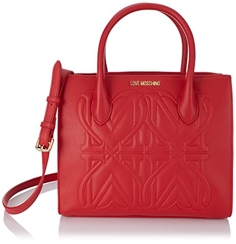 Love Moschino Damen Jc4333pp0fkc0500 Handtasche, rot, Einheitsgröße von Love Moschino