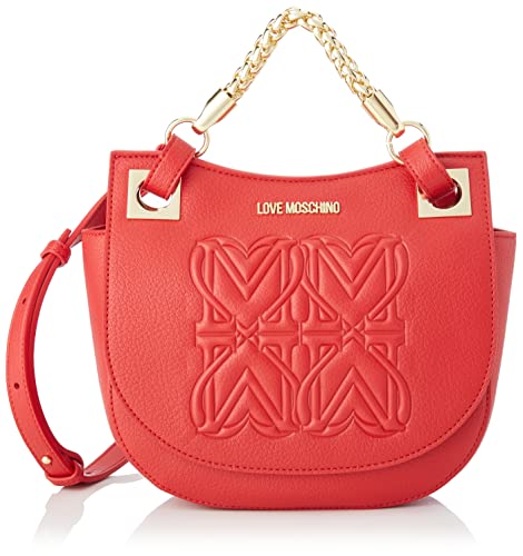 Love Moschino Damen Jc4337pp0fkc0500 Umhängetasche, rot, Einheitsgröße von Love Moschino