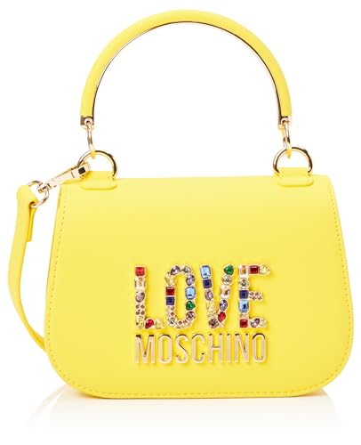 Love Moschino Damen Handtasche, gelb Handtasche, gelb von Love Moschino