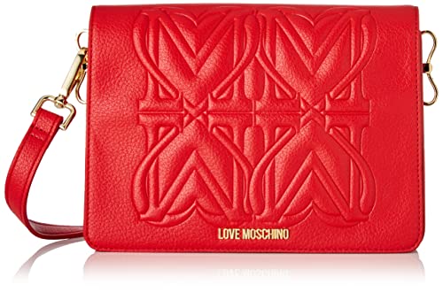 Love Moschino Damen Jc4338pp0fkc0500 Umhängetasche, rot, Einheitsgröße von Love Moschino