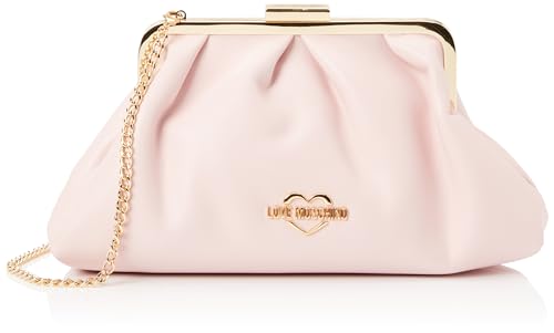 Love Moschino Damen Schultertasche, grau Schultertasche, grau von Love Moschino