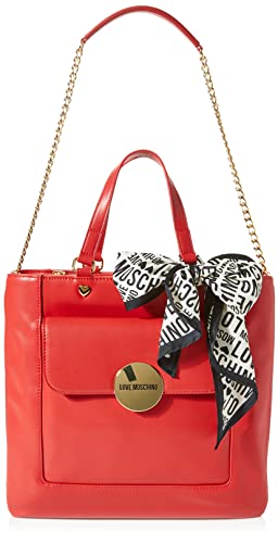 Love Moschino Damen Jc4359pp0fkg0500 Handtasche, rot, Einheitsgröße von Love Moschino