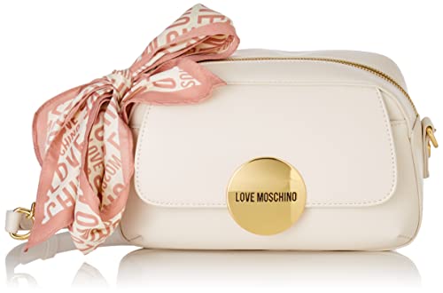 Love Moschino Damen Jc4361pp0fkg0120 Umhängetasche, Weiß, Einheitsgröße von Love Moschino